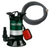 Pompe Immergée Pour Eaux Usées 450 W PS7500S Avec Garniture - METABO 690864000 -Magasin D'Outils Pour La Maison pompe de jardin 1300w inox et garniture metabo 600965000