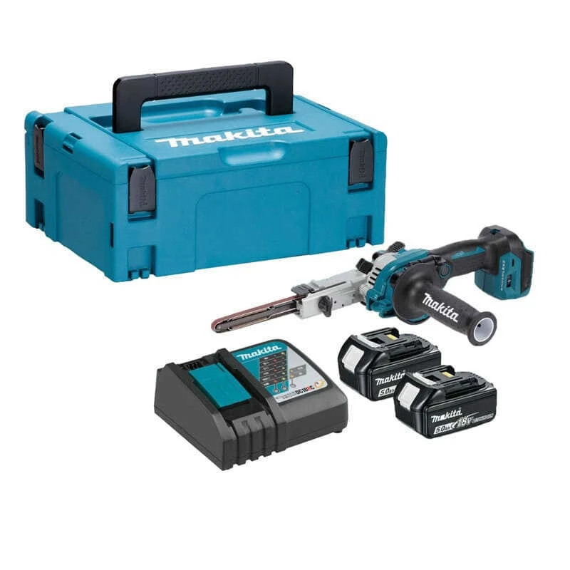 Ponceuse à Bande 18V BL LXT (2x5,0 Ah) En Coffret - MAKITA DBS180RTJ 3 Ponceuse à Bande 18V BL LXT (2x5,0 Ah) En Coffret - MAKITA DBS180RTJ