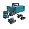 Ponceuse Vibrante 18V LXT 112x102 Mm (2x5,0 Ah) En Coffret MAKPAC - MAKITA DBO480RTJ 1 Ponceuse Vibrante 18V LXT 112x102 Mm (2x5,0 Ah) En Coffret MAKPAC - MAKITA DBO480RTJ -Magasin D'Outils Pour La Maison ponceuse vibrante 18v makita dbo480rtj