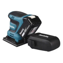 Ponceuse Vibrante 18V LXT 112x102 Mm (2x5,0 Ah) En Coffret MAKPAC - MAKITA DBO480RTJ -Magasin D'Outils Pour La Maison ponceuse vibrante 18v makita dbo480rtj 3
