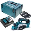 Rabot 18V LXT Largeur 82 Mm (2x3,0Ah) En MAKPAC - MAKITA DKP180RFJ -Magasin D'Outils Pour La Maison rabot makita dkp180rfj