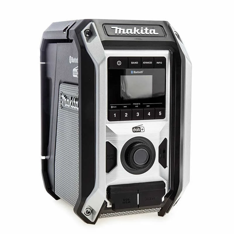Radio De Chantier 12 à 18V Li-Ion DAB/DAB+ édition Black (Machine Seule) - MAKITA DMR115B 4 Radio De Chantier 12 à 18V Li-Ion DAB/DAB+ édition Black (Machine Seule) - MAKITA DMR115B – Image 2
