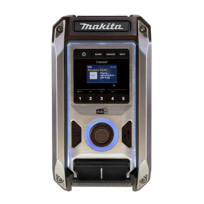 Radio De Chantier 12 à 18V Li-Ion DAB/DAB+ édition Black (Machine Seule) - MAKITA DMR115B 5 Radio De Chantier 12 à 18V Li-Ion DAB/DAB+ édition Black (Machine Seule) - MAKITA DMR115B – Image 3