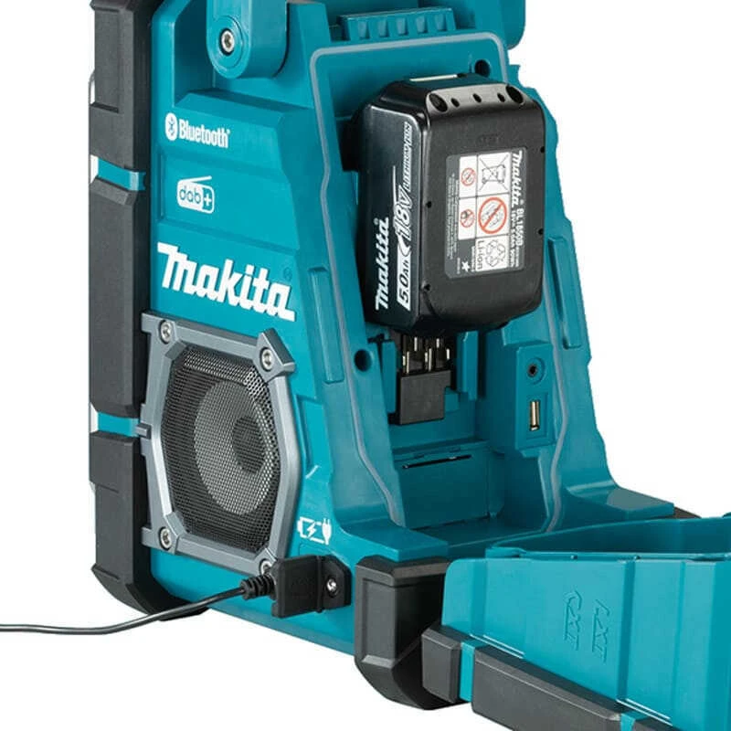 Radio De Chantier 12 à 18V Li-Ion DAB/DAB+ (Machine Seule) - MAKITA DMR301 4 Radio De Chantier 12 à 18V Li-Ion DAB/DAB+ (Machine Seule) - MAKITA DMR301 – Image 2