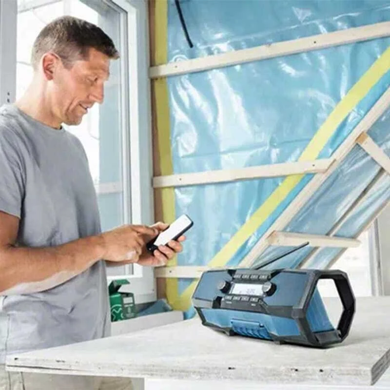 Radio De Chantier Sans Fil GPB 18V-2 C PROFESSIONNAL - BOSCH 06014A3000 5 Radio De Chantier Sans Fil GPB 18V-2 C PROFESSIONNAL - BOSCH 06014A3000 – Image 3