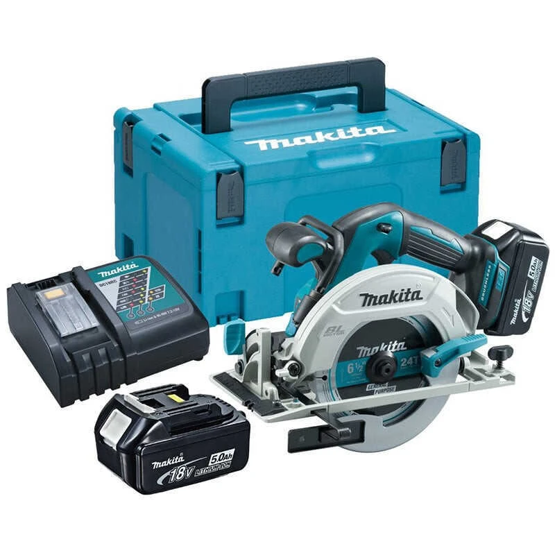 Scie Circulaire 18V LXT Ø165 Mm (2x5,0 Ah) En MAKPAC - MAKITA DHS680RTJ 3 Scie Circulaire 18V LXT Ø165 Mm (2x5,0 Ah) En MAKPAC - MAKITA DHS680RTJ
