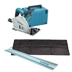 Scie Plongeante 1300 W Ø165 Mm Avec Rail Et Sacoche En Coffret - MAKITA SP6000J1X