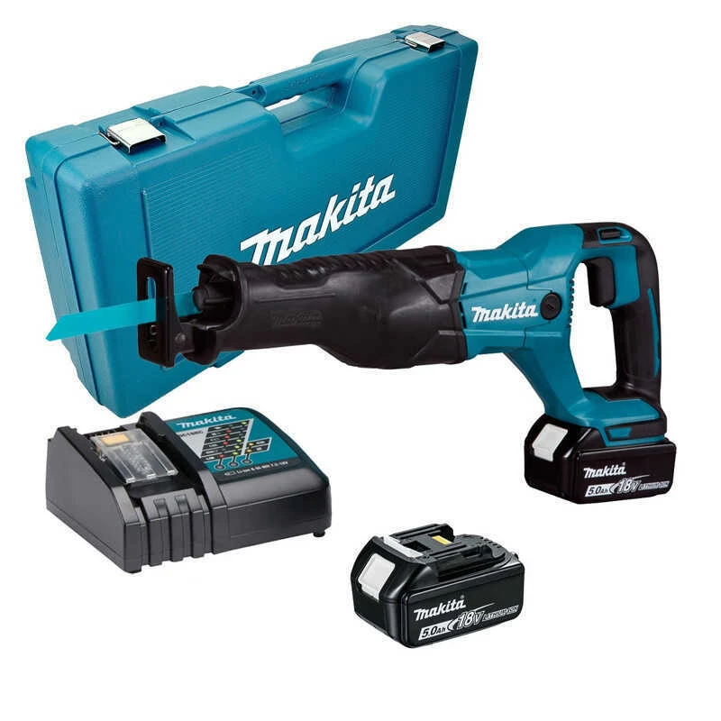 Scie Sabre Sans Fil 18V LXT (2x5,0 Ah) Dans Coffret - MAKITA DJR186RTE 3 Scie Sabre Sans Fil 18V LXT (2x5,0 Ah) Dans Coffret - MAKITA DJR186RTE