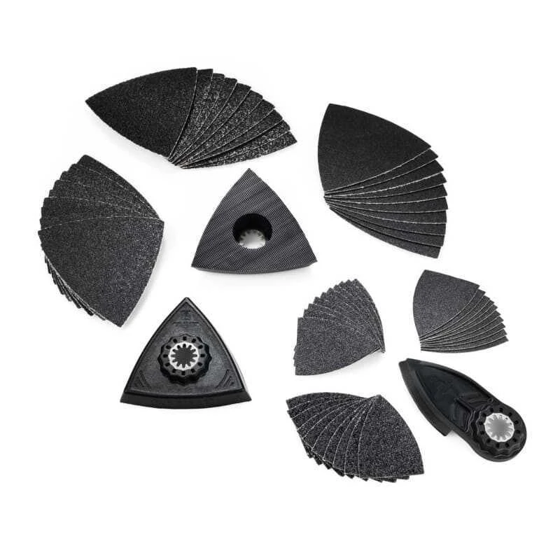 Set De 63 Accessoires Pour Le Ponçage Dans Les Coins Et Sur Les Arêtes - FEIN 35222967040 3 Set De 63 Accessoires Pour Le Ponçage Dans Les Coins Et Sur Les Arêtes - FEIN 35222967040