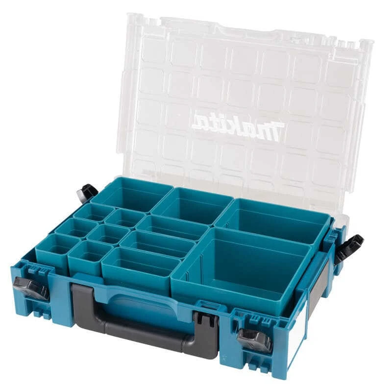 Set Organisateur De Type MAKPAC Clipsable Et Empilable - MAKITA 191X80-2 3 Set Organisateur De Type MAKPAC Clipsable Et Empilable - MAKITA 191X80-2