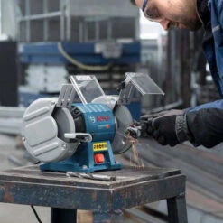 Touret à Meuler 350 W Ø150 Mm GBG 35-15 - BOSCH 060127A300 -Magasin D'Outils Pour La Maison touret a meuler filaire 150 mm gbg 35 15 bosch 060127a300 2