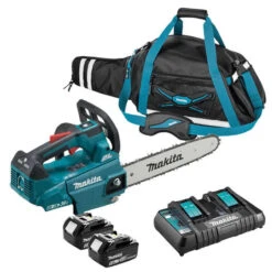 Tronçonneuse D'élagage 36V LXT Guide De 30 Cm (2x5,0 Ah) Chargeur Double Et Sacoche - MAKITA DUC306PT2BX