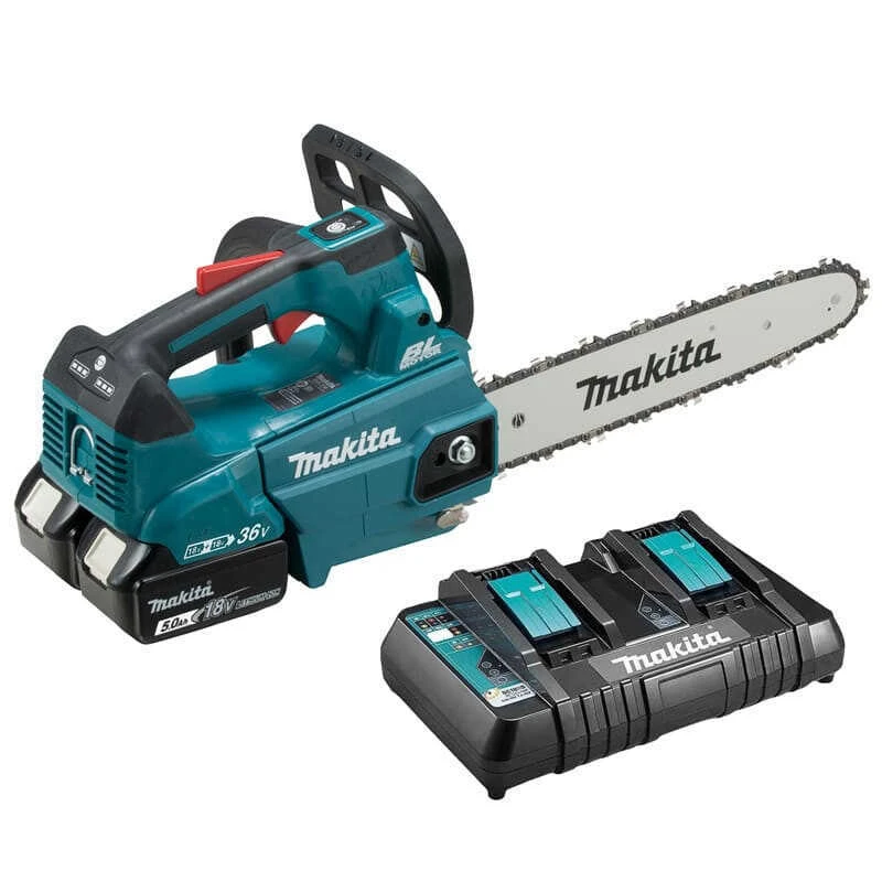 Tronçonneuse D'élagage 36V LXT Guide De 30 Cm (2x5,0 Ah) - MAKITA DUC306PT2B 3 Tronçonneuse D'élagage 36V LXT Guide De 30 Cm (2x5,0 Ah) - MAKITA DUC306PT2B