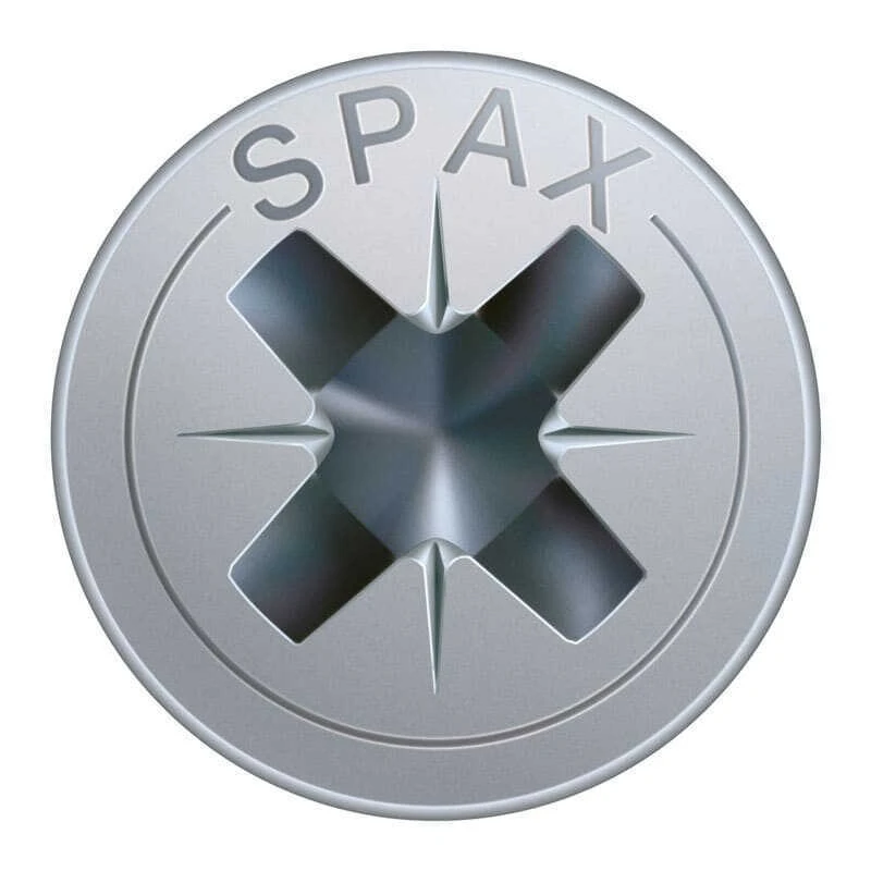 Vis Cruciforme à Tête Fraisée Filetage Total Z2 Acier Inoxydable (180 Pcs) - SPAX 4 Vis Cruciforme à Tête Fraisée Filetage Total Z2 Acier Inoxydable (180 Pcs) - SPAX – Image 2