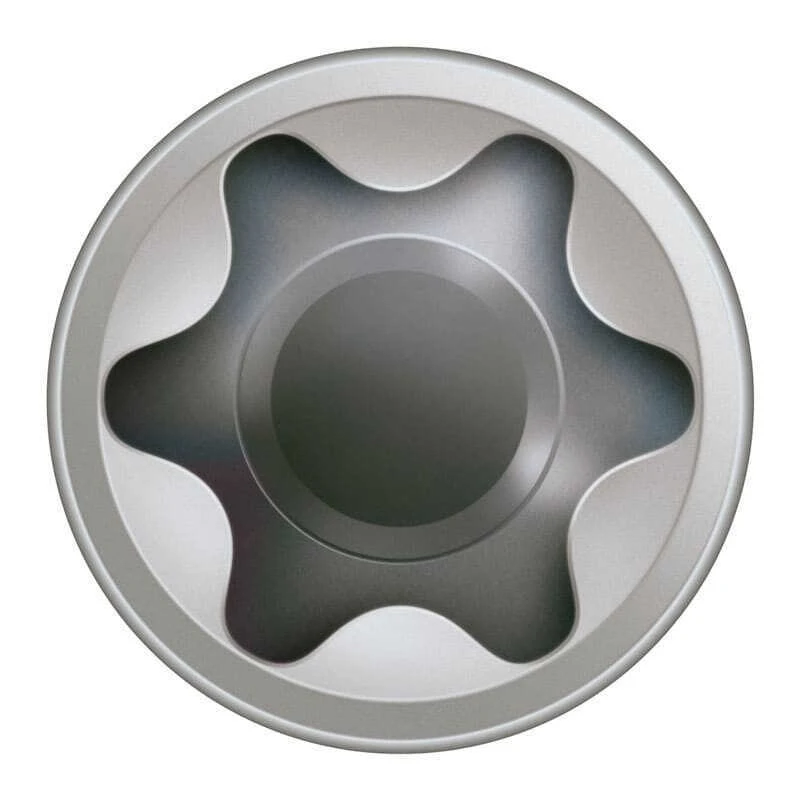 Vis Pour Terrasse à Tête Cylindrique Filetage De Fixation T-STAR Plus T25 Inox A2 (360 Pcs) SPAX 4 Vis Pour Terrasse à Tête Cylindrique Filetage De Fixation T-STAR Plus T25 Inox A2 (360 Pcs) SPAX – Image 2