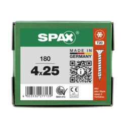 Vis Universelle T-STAR T20 Tête Fraisée Filetage Total (180 Pcs) WIROX - SPAX 11 Vis Universelle T-STAR T20 Tête Fraisée Filetage Total (180 Pcs) WIROX - SPAX -Magasin D'Outils Pour La Maison vis universelle torx t20 wirox spax 180 pieces 12