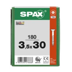 Vis Universelle T-STAR T20 Tête Fraisée Filetage Partiel (180 Pcs) WIROX - SPAX 11 Vis Universelle T-STAR T20 Tête Fraisée Filetage Partiel (180 Pcs) WIROX - SPAX -Magasin D'Outils Pour La Maison vis universelle torx t20 wirox spax 180 pieces 7